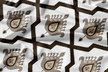 Urban Ikat - Decorative Printed Fabric - Sample
