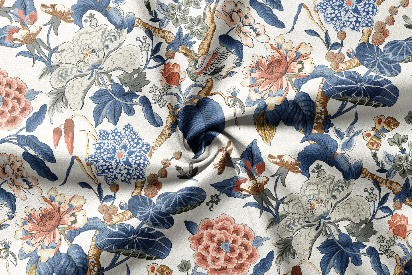 Blossom Reverie - Decorative Printed Fabric - Sample