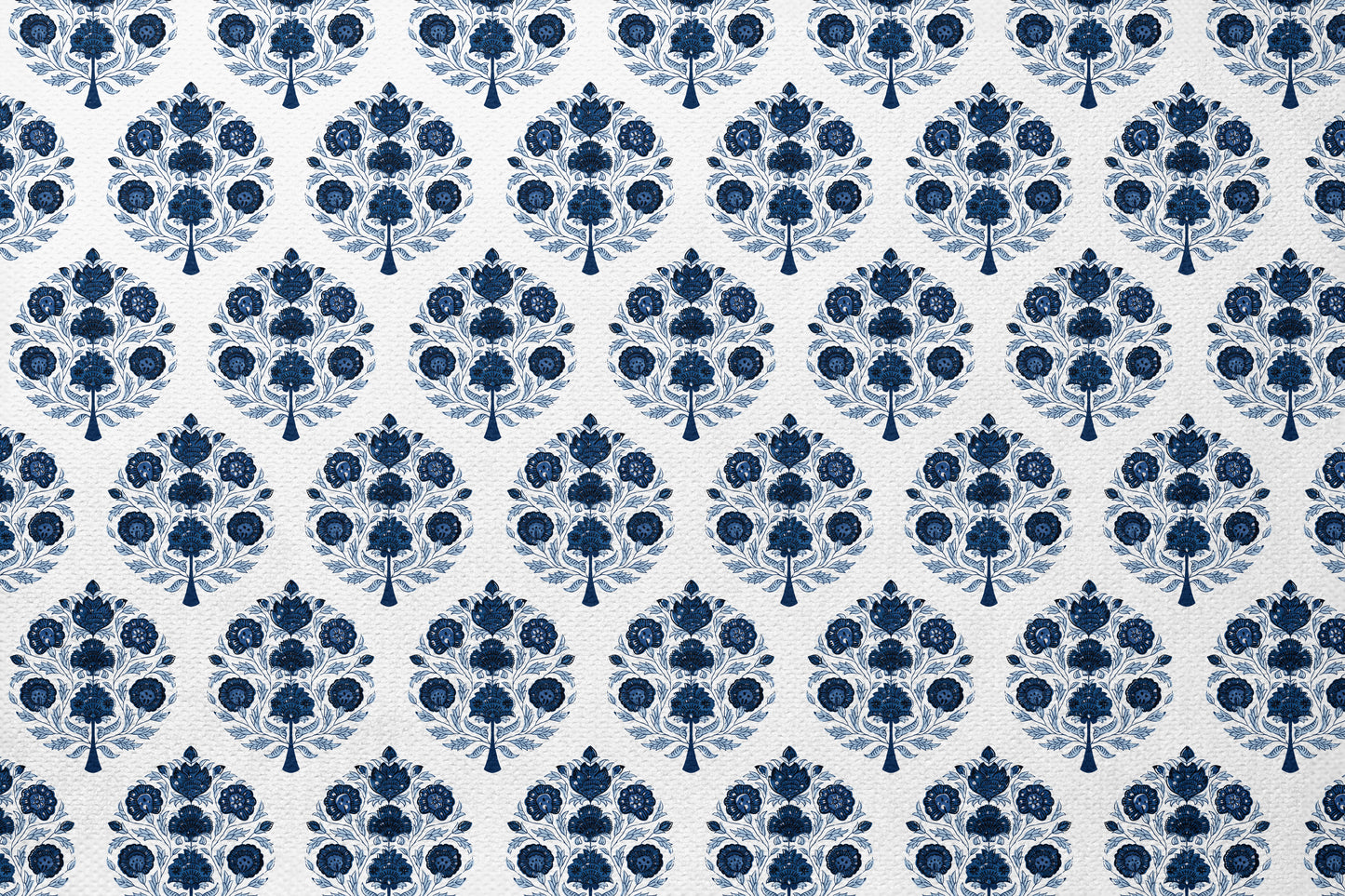 Zarif Phool Motif - Decorative Printed Fabric