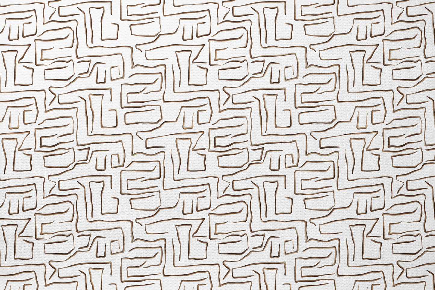 Maze - Decorative Printed Fabric