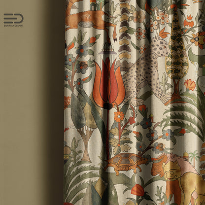 Bagh-i-Roohani - Decorative Printed Fabric