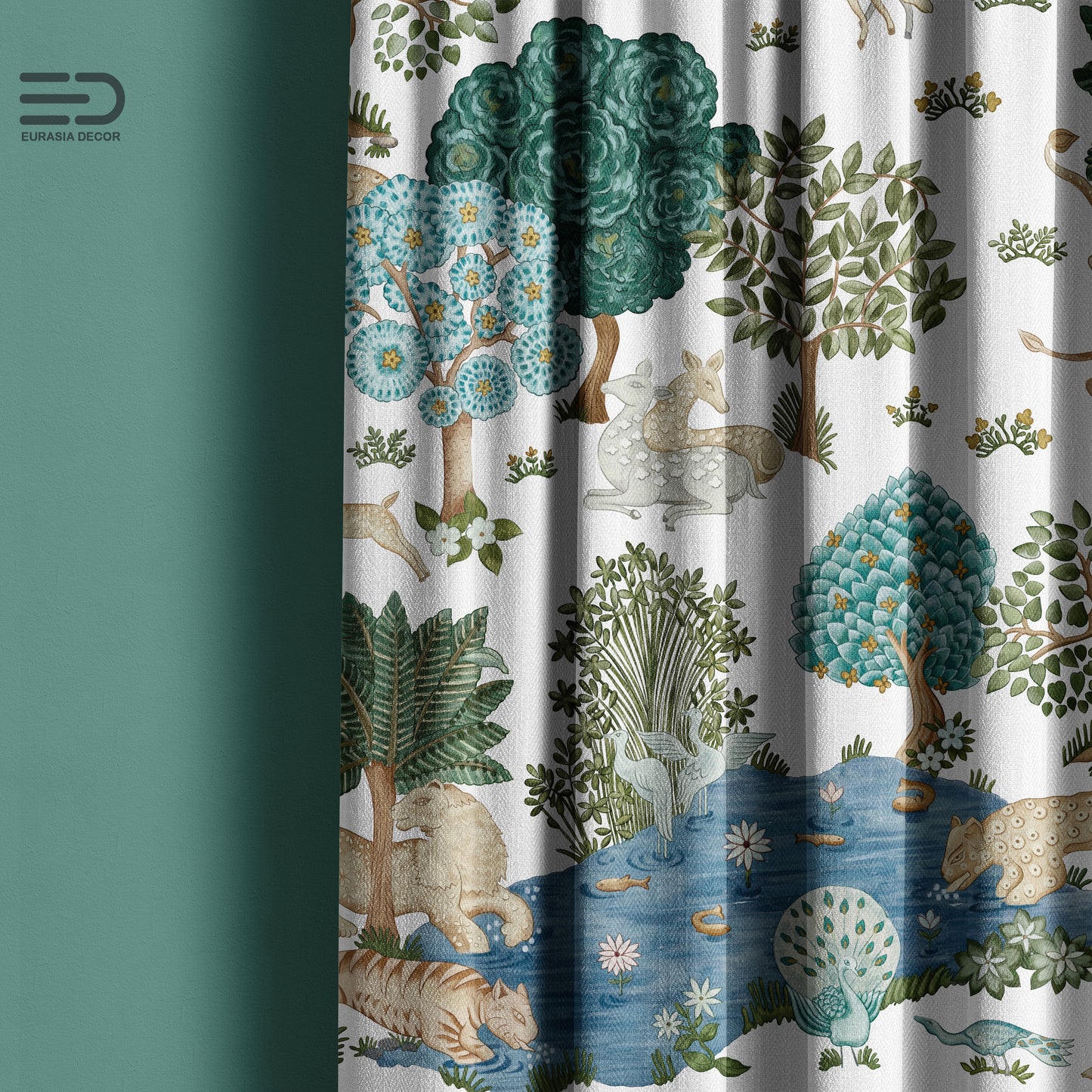 Urban Jungle - Decorative Printed Fabric