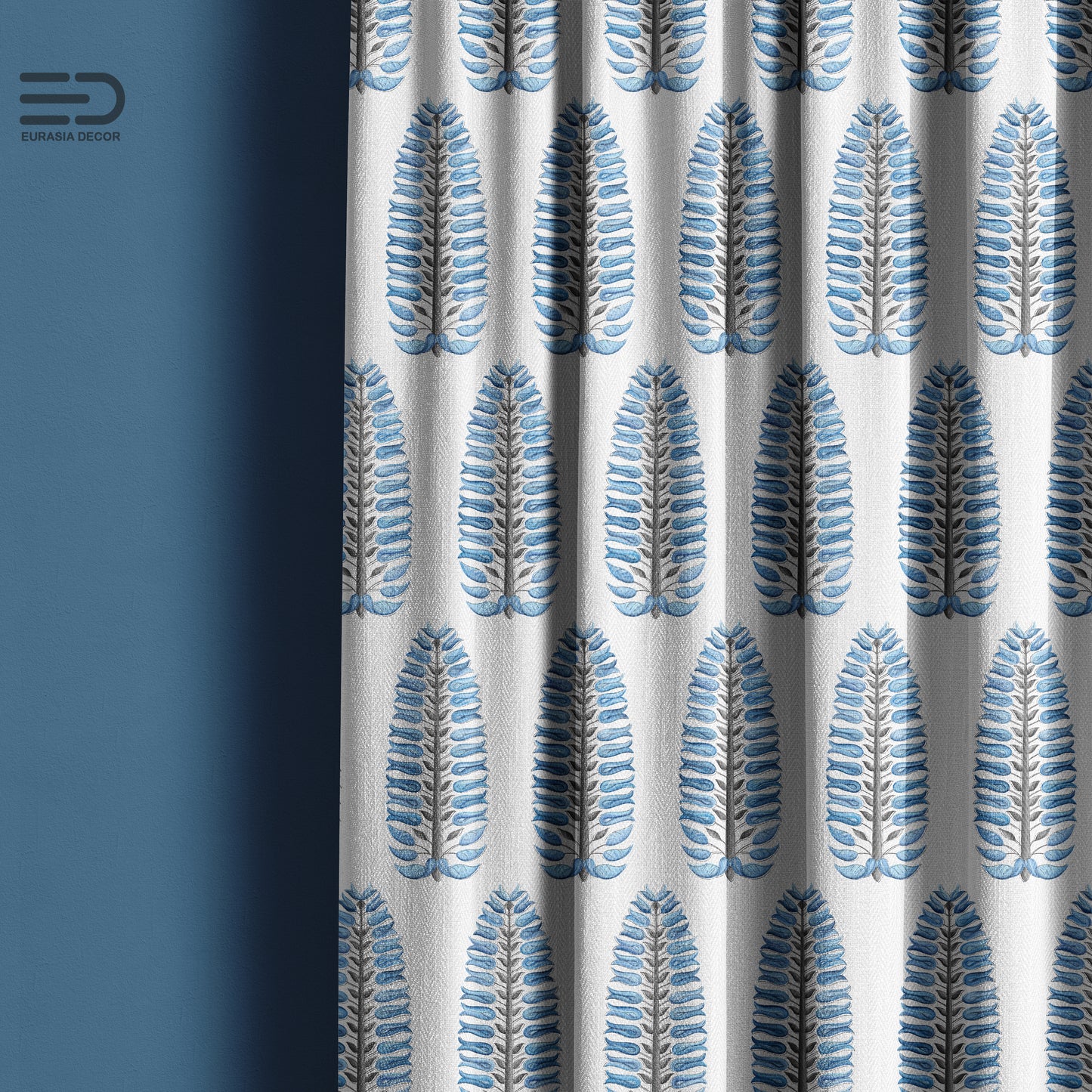 Juniper Sky - Decorative Printed Fabric