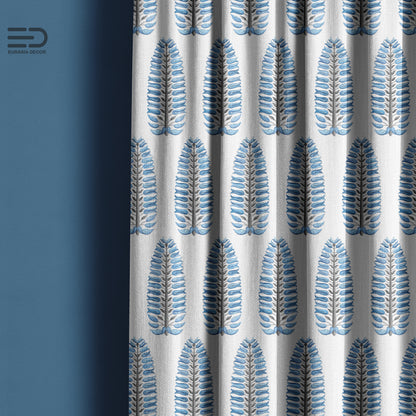 Juniper Sky - Decorative Printed Fabric