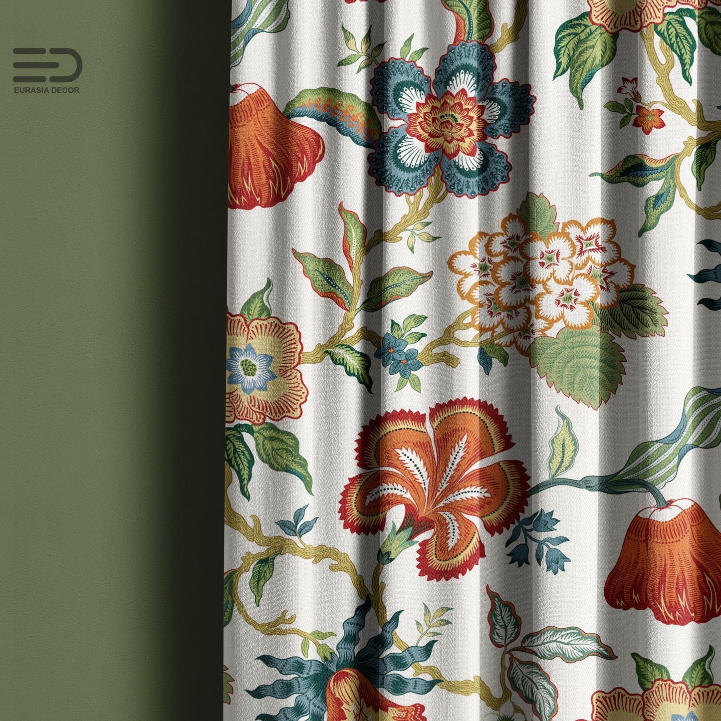 Chintz Garden - Decorative Printed Fabric