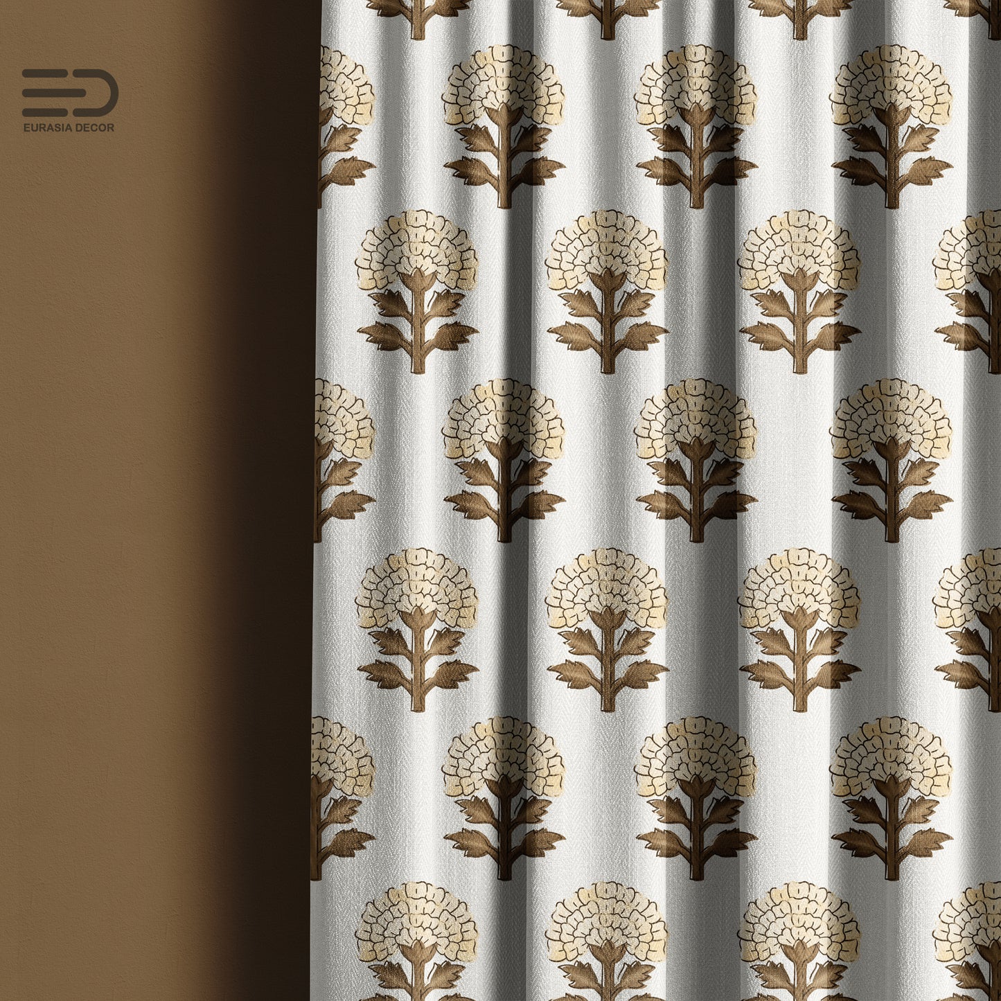 Gul-e-Mughal - Decorative Printed Fabric