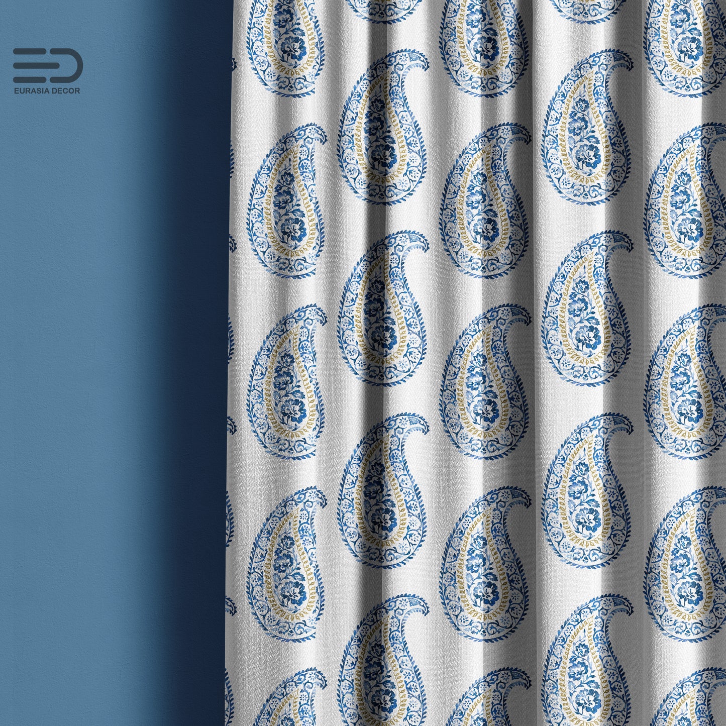 Mankolam Motif - Decorative Printed Fabric