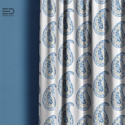 Mankolam Motif - Decorative Printed Fabric