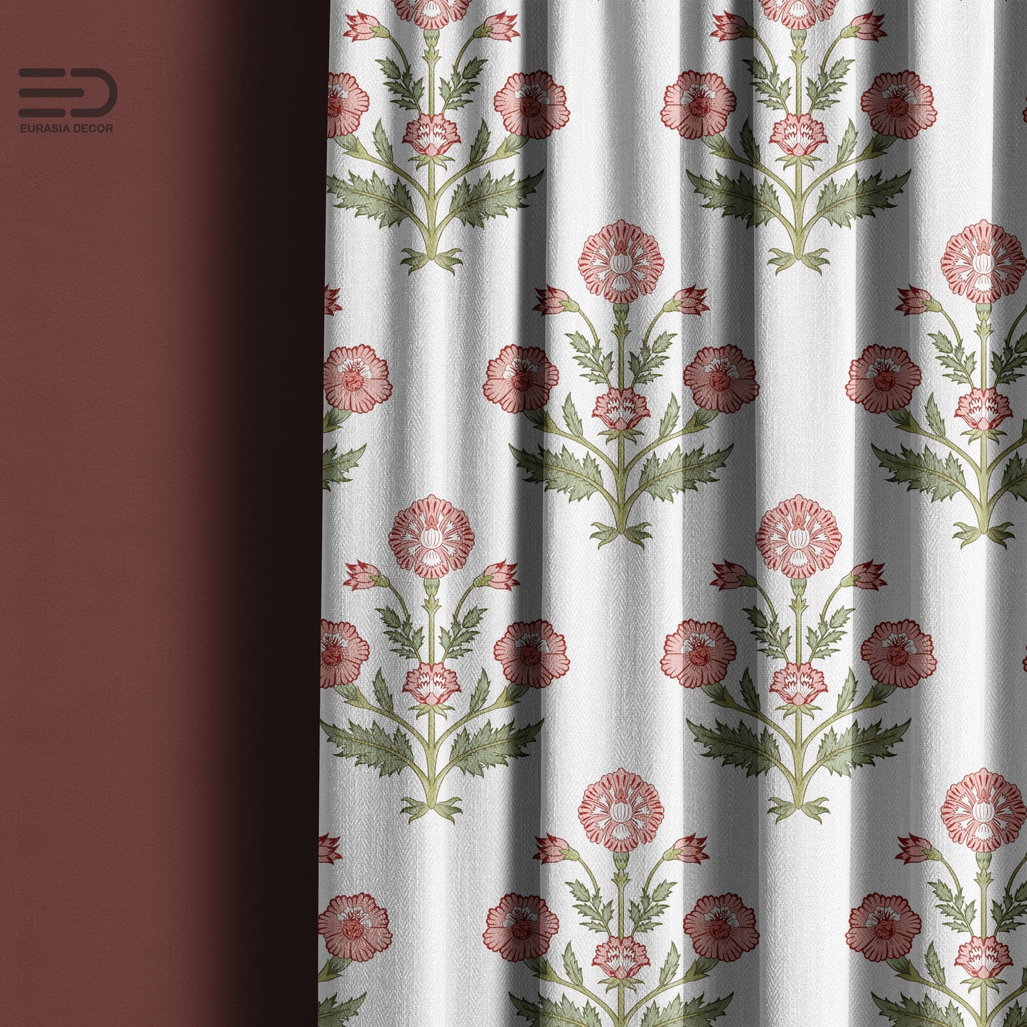 Ruiphool Motif - Decorative Printed Fabric