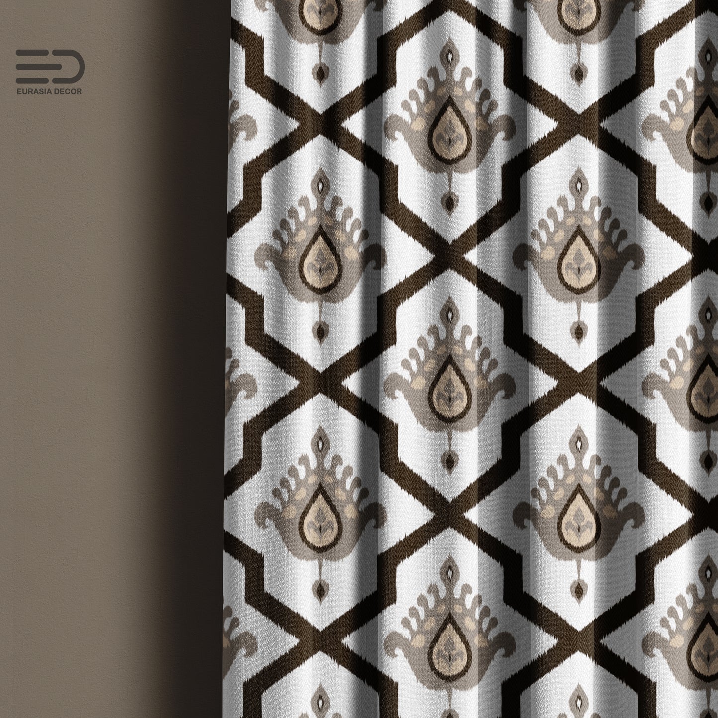 Urban Ikat - Decorative Printed Fabric