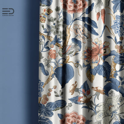 Blossom Reverie - Decorative Printed Fabric