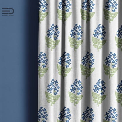 Spring Floral Motif - Decorative Printed Fabric