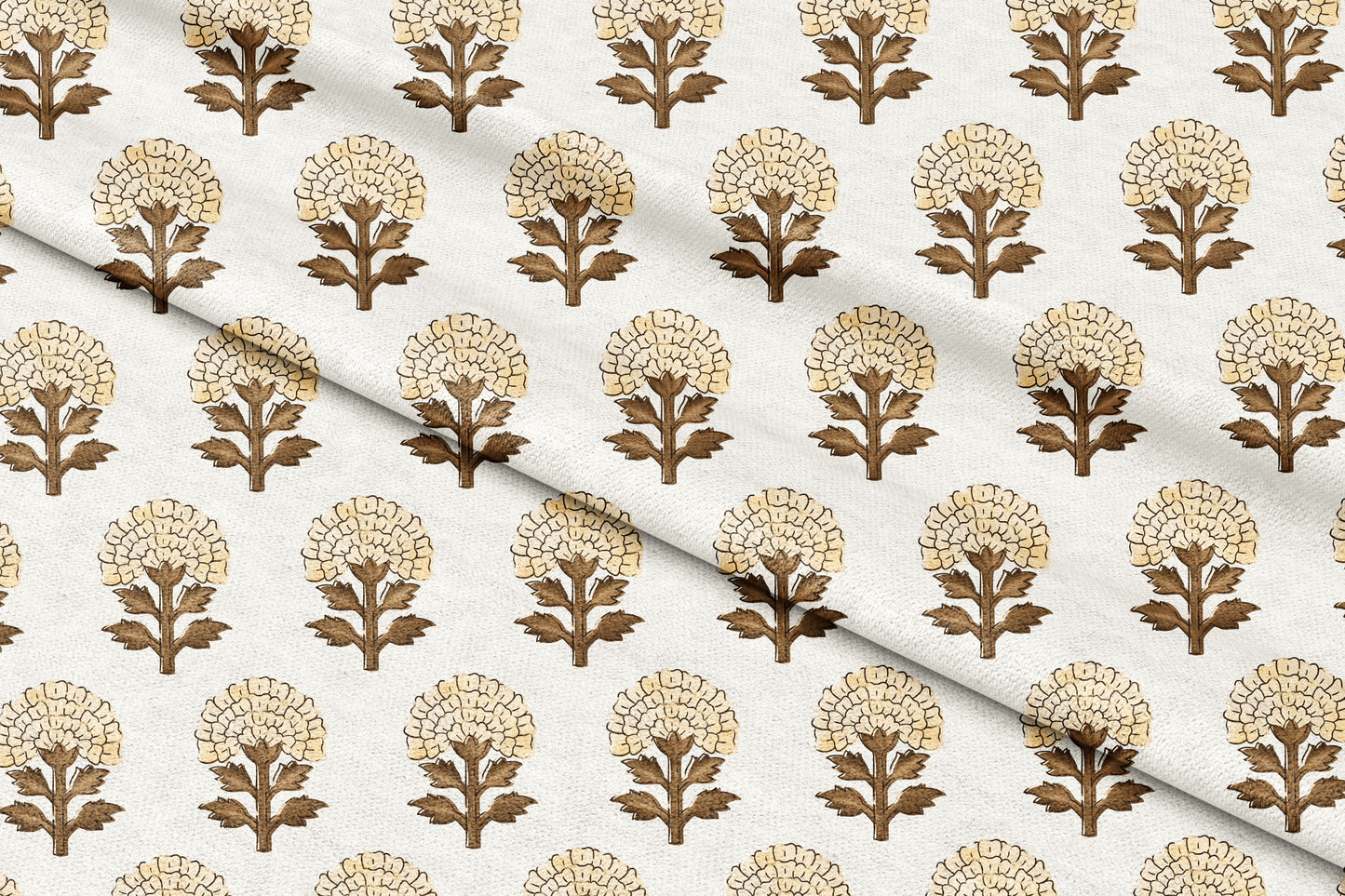 Gul-e-Mughal - Decorative Printed Fabric