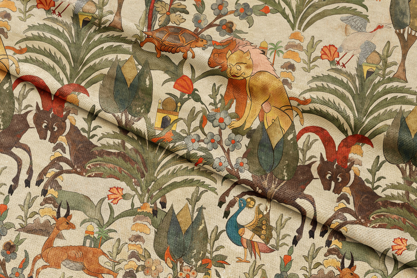 Bagh-i-Roohani - Decorative Printed Fabric