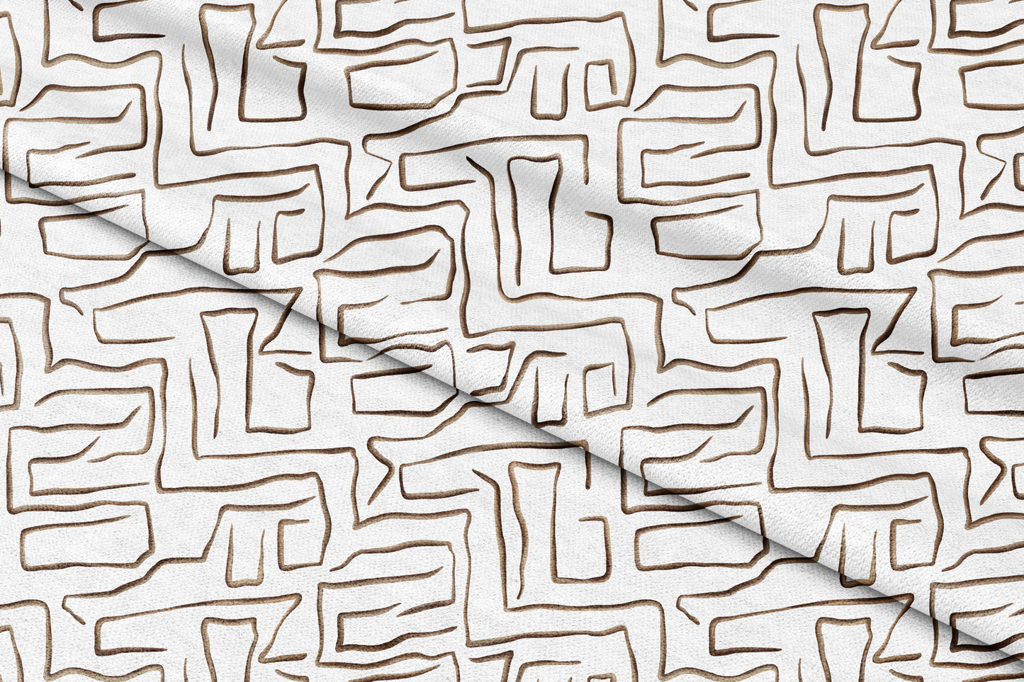 Maze - Decorative Printed Fabric