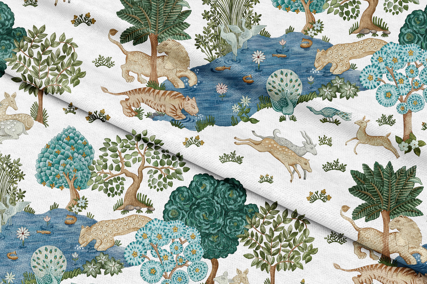 Urban Jungle - Decorative Printed Fabric - Sample