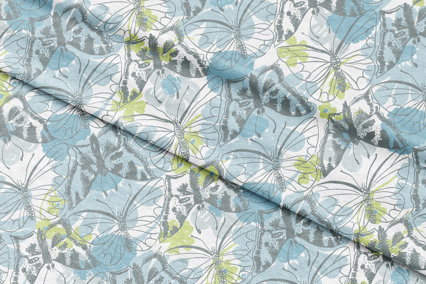 Wings of Elyra - Decorative Printed Fabric - Sample
