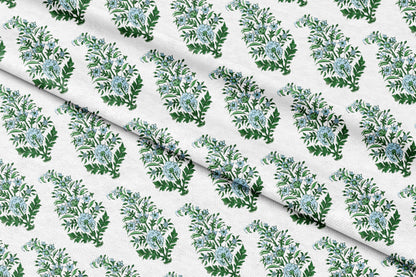  Mughal Pine - Decorative Printed Fabric - Sample