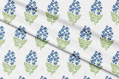 Spring Floral Motif - Decorative Printed Fabric - Sample