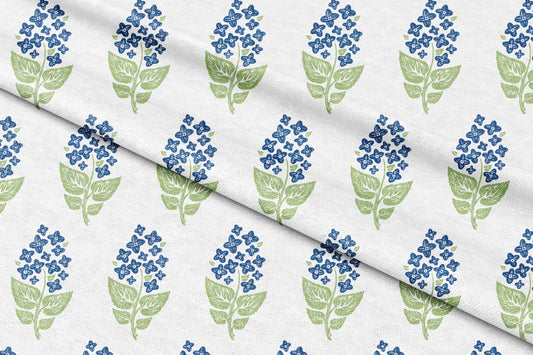  Spring Floral Motifs- Decorative Printed Fabric - Sample