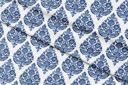 Mughal Trellis  - Decorative Printed Fabric - Sample