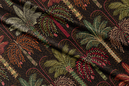 Tropical Palm Grove - Decorative Printed Fabric