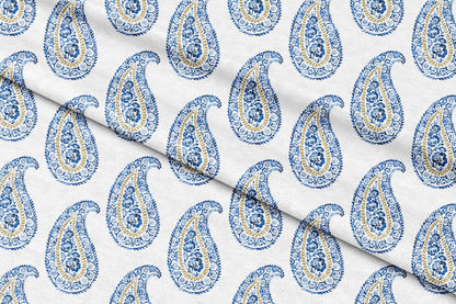 Mankolam Motif - Decorative Printed Fabric