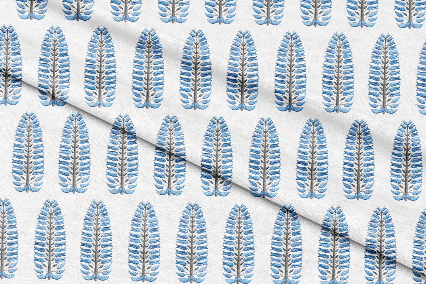 Juniper Sky - Decorative Printed Fabric