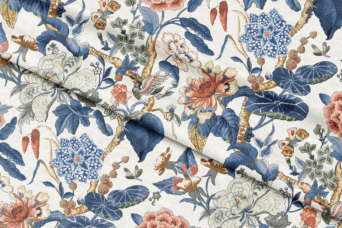 Blossom Reverie - Decorative Printed Fabric - Sample