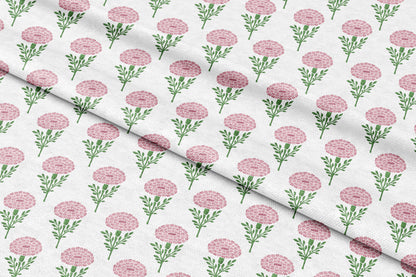  Peony Puff  - Decorative Printed Fabric - Sample