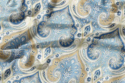 Royal Noor Damask - Decorative Printed Fabric