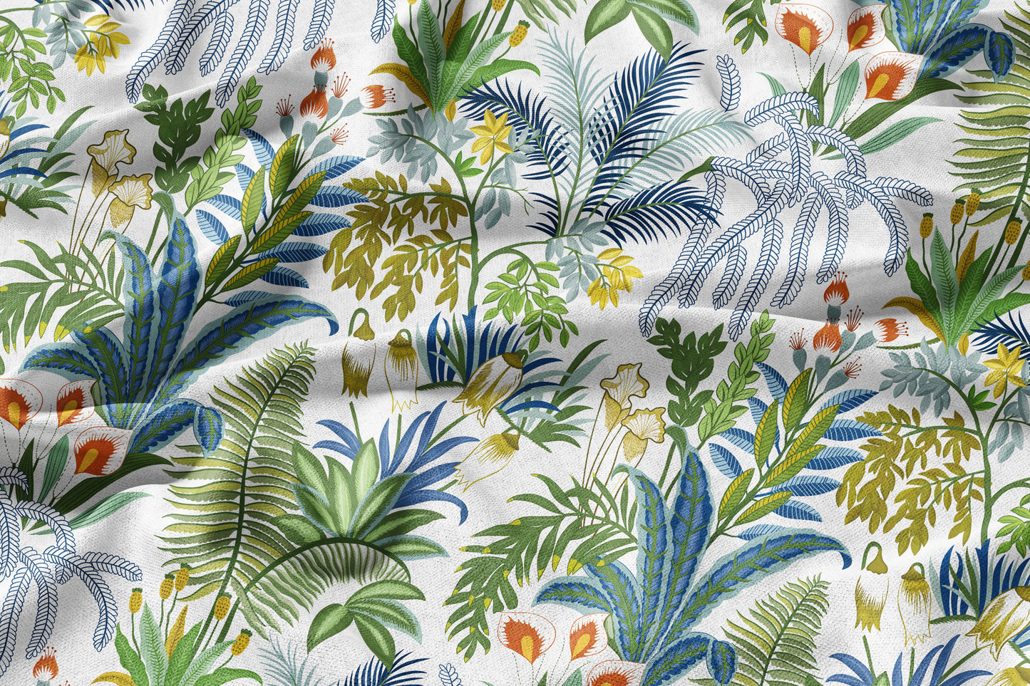 Tropical Canopy - Decorative Printed Fabric - Sample