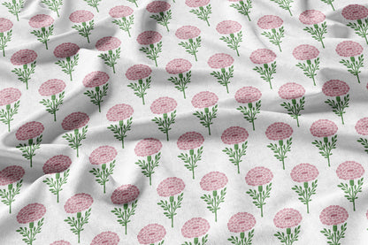  Peony Puff  - Decorative Printed Fabric - Sample