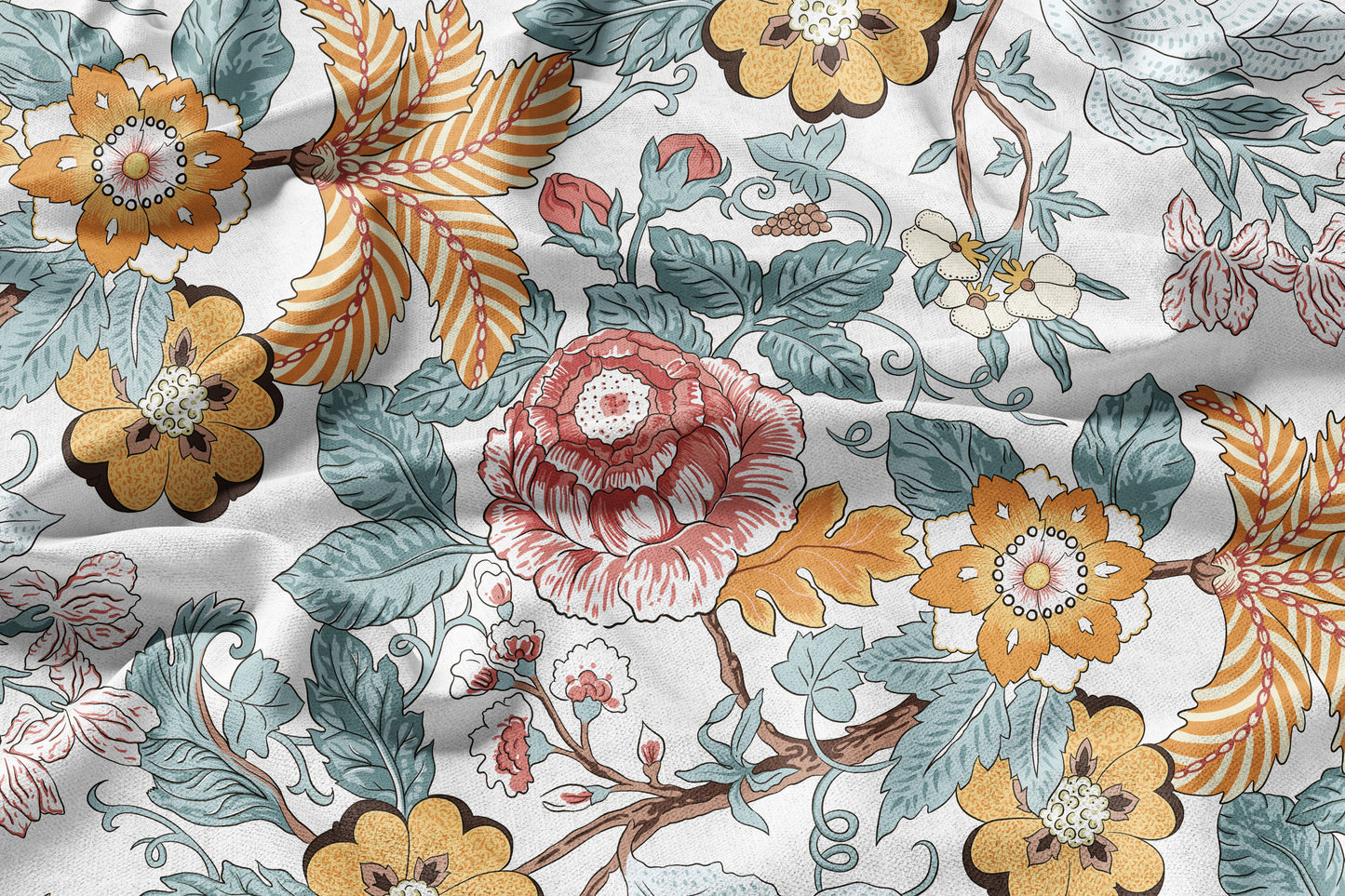 Wildflower Whimsy - Decorative Printed Fabric