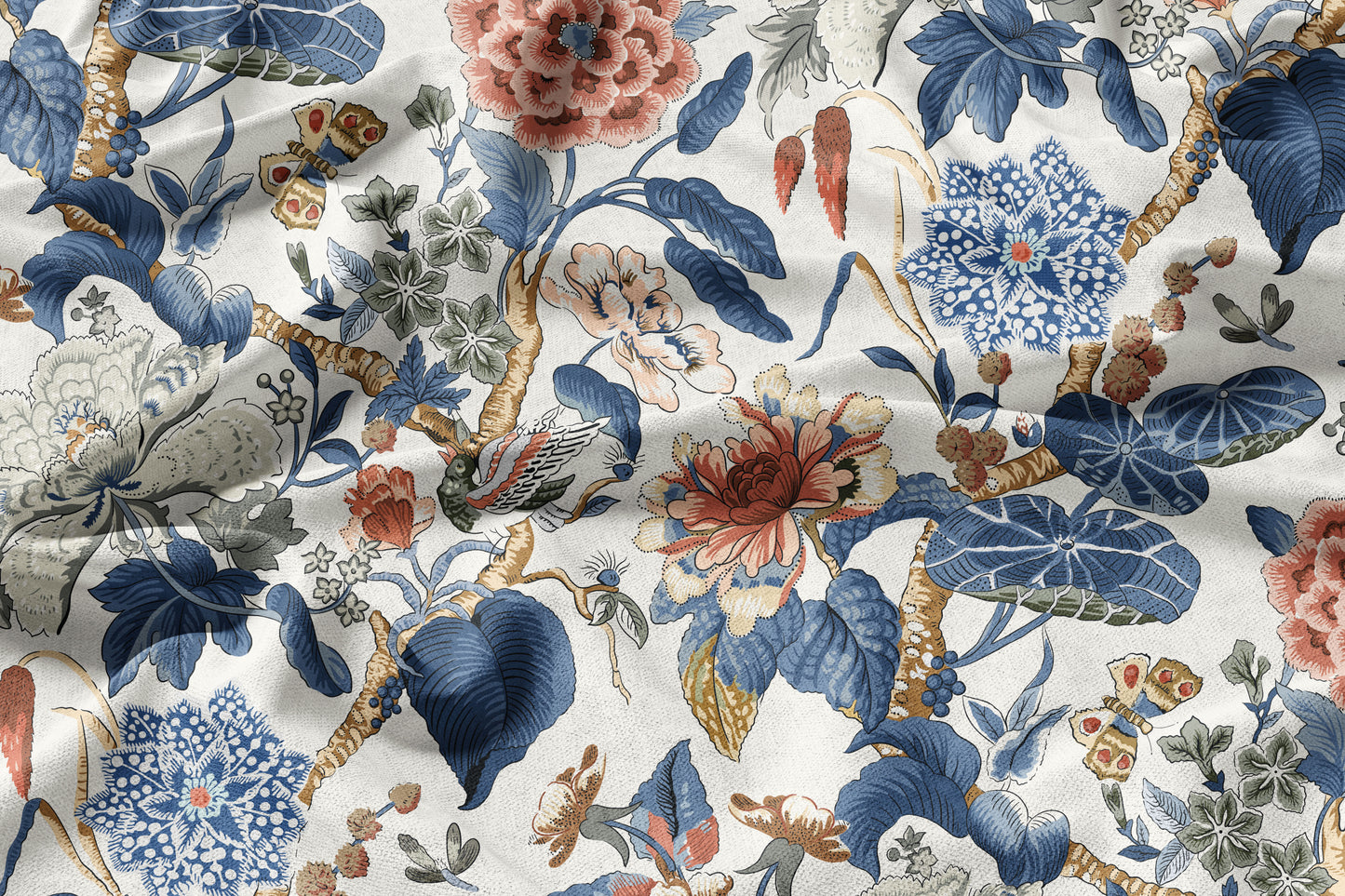Blossom Reverie - Decorative Printed Fabric - Sample