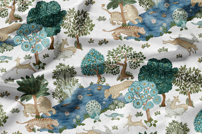 Urban Jungle - Decorative Printed Fabric - Sample