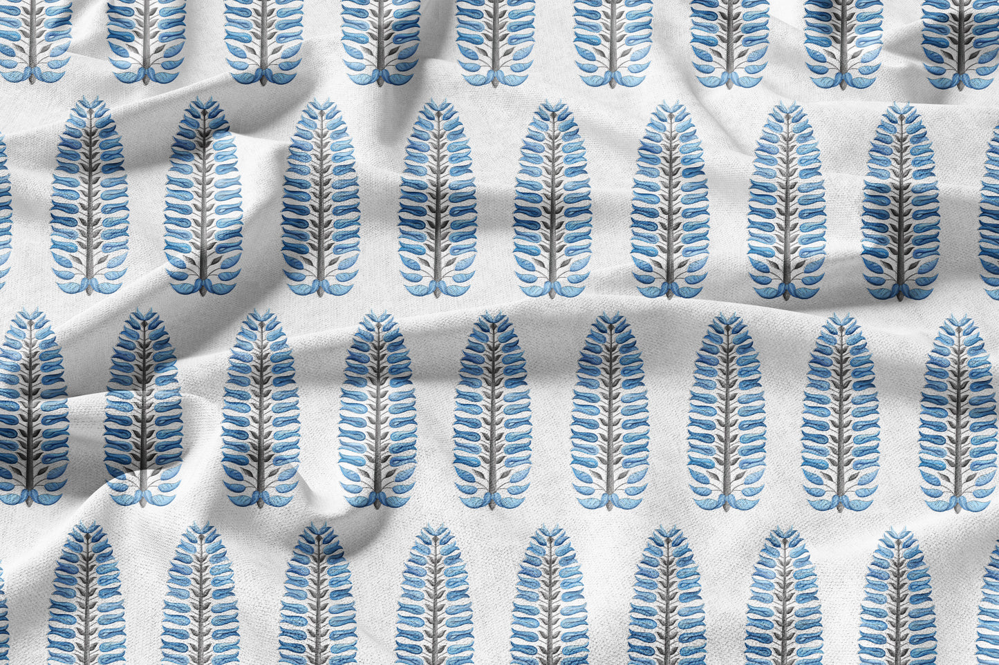 Juniper Sky - Decorative Printed Fabric