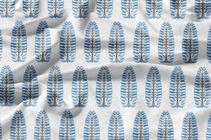 Juniper Sky - Decorative Printed Fabric - Sample