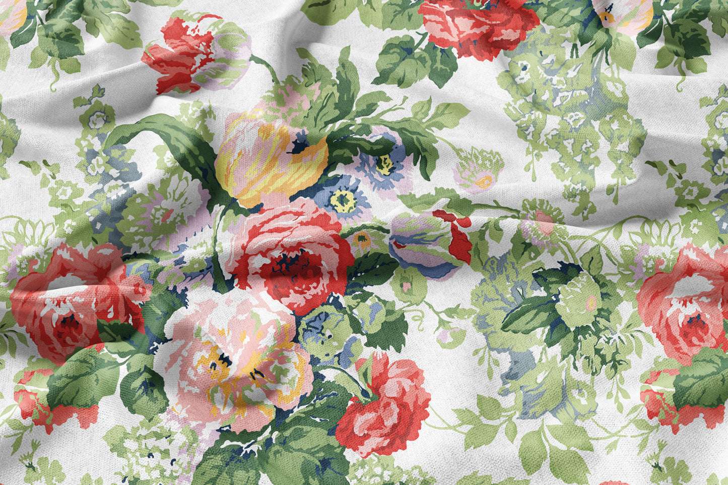 Garden Reverie - Decorative Printed Fabric - Sample