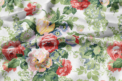 Garden Reverie - Decorative Printed Fabric - Sample