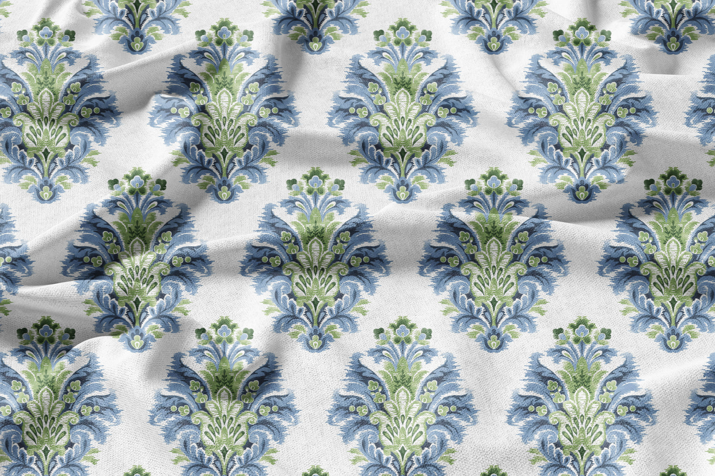 NeoDamask  - Decorative Printed Fabric - Sample