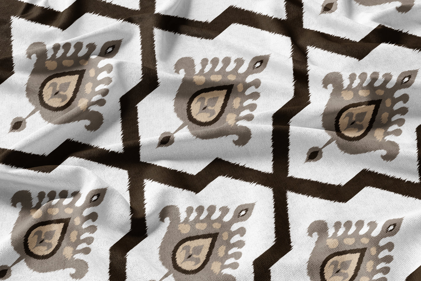 Urban Ikat - Decorative Printed Fabric