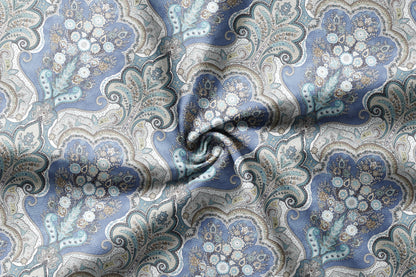 Regal Paiseley - Decorative Printed Fabric - Sample