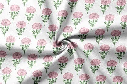  Peony Puff  - Decorative Printed Fabric - Sample