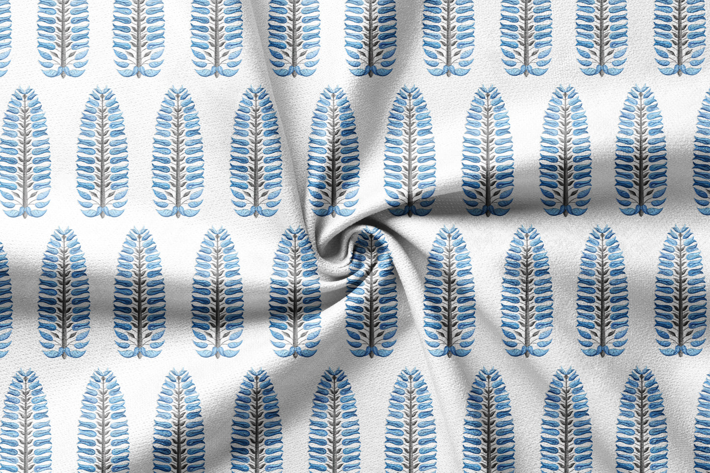 Juniper Sky - Decorative Printed Fabric