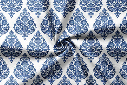 Mughal Trellis  - Decorative Printed Fabric - Sample
