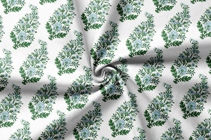  Mughal Pine - Decorative Printed Fabric - Sample