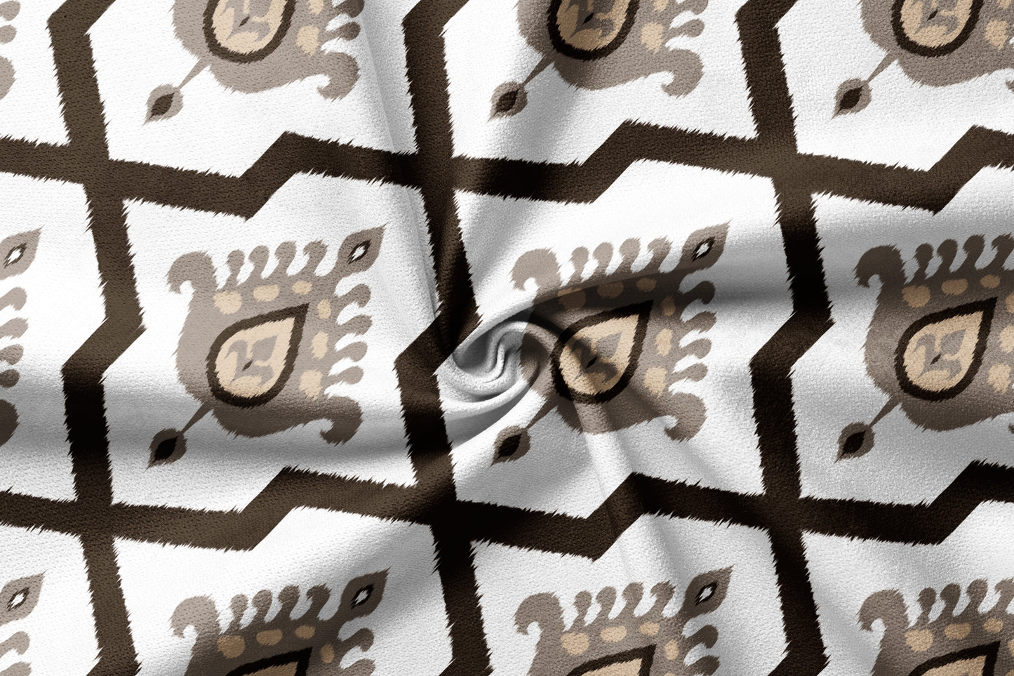 Urban Ikat - Decorative Printed Fabric