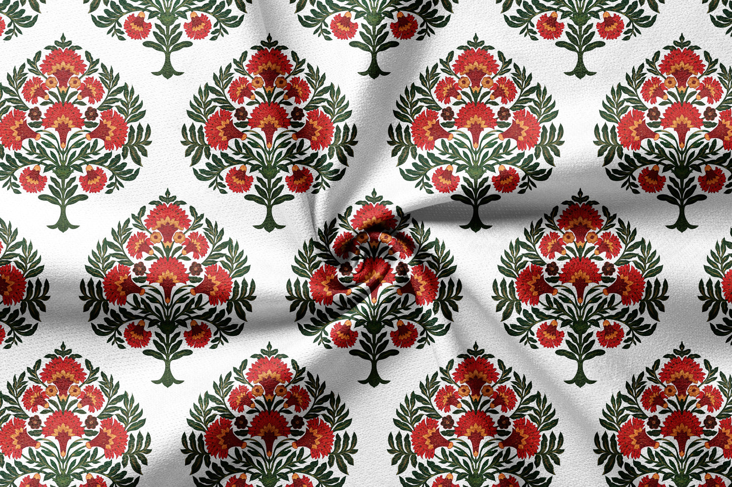 Zahra Gul  - Decorative Printed Fabric - Sample