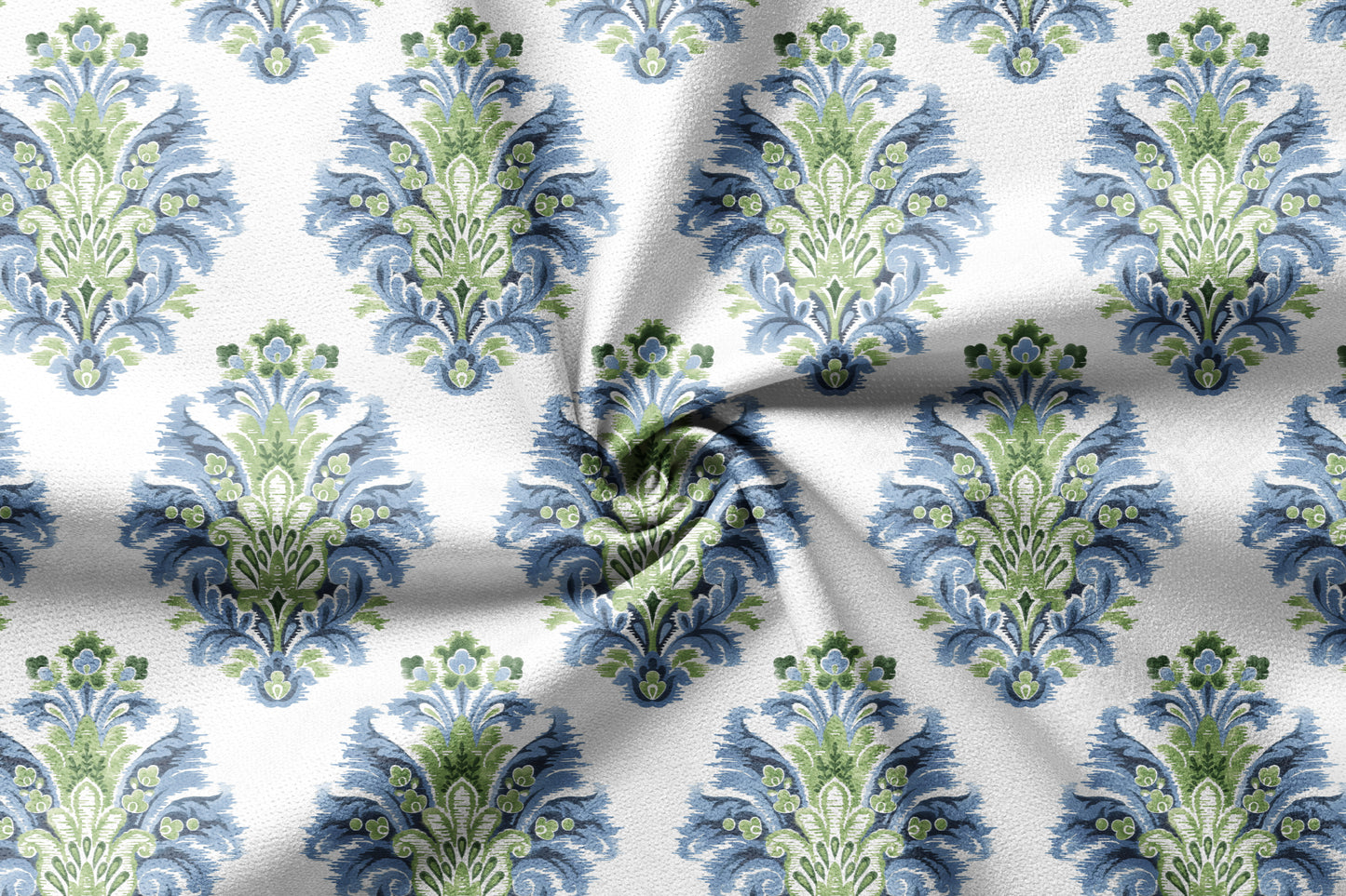 NeoDamask  - Decorative Printed Fabric - Sample